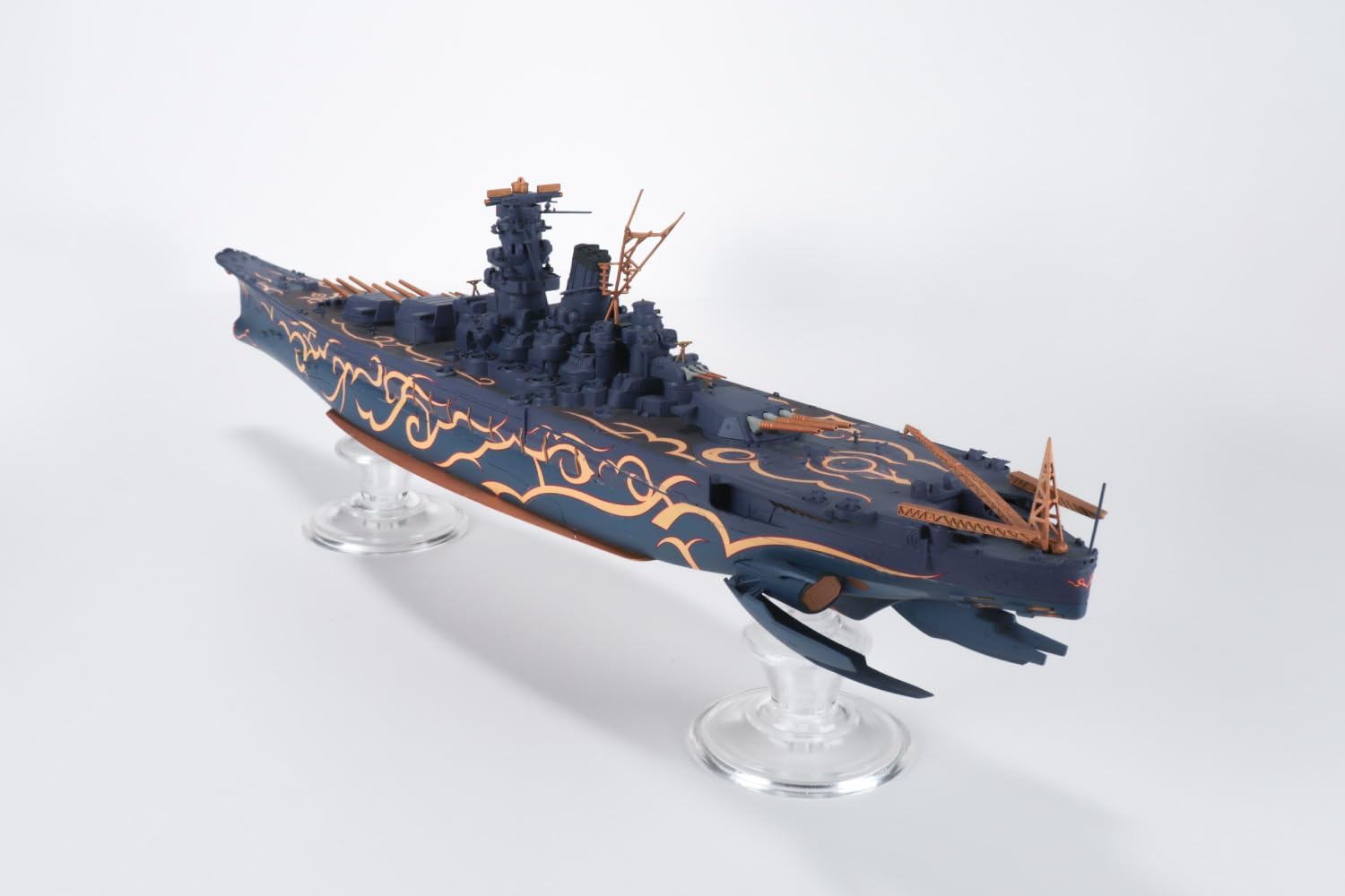 Aoshima 1/700 Fleet of Fog Super Battle Ship Musashi (Arpeggio Of Blue Steel)