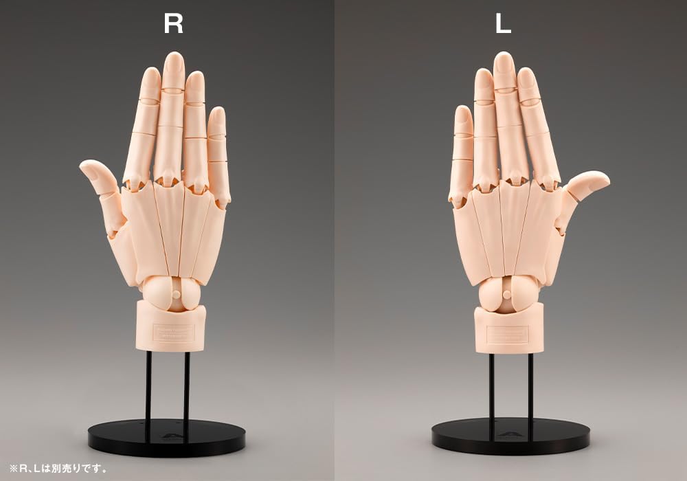 Kotobukiya AT022 Hand Model/L -PALE ORANGE - BanzaiHobby