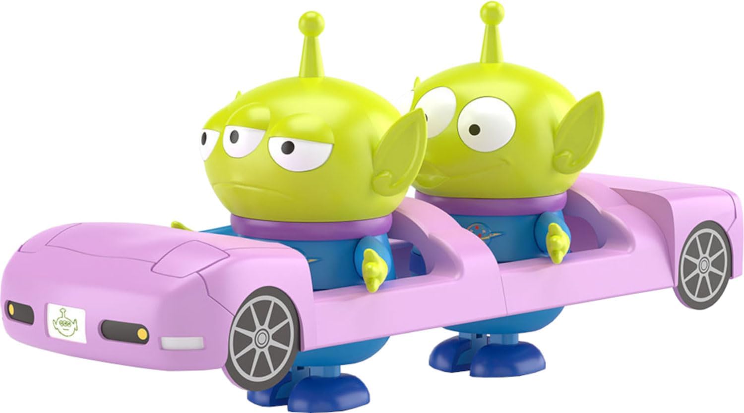 Aoshima 067079 Bunka Kyozai Rakupla Tokotoko No.DP-06 Toy Story Alien Open Car