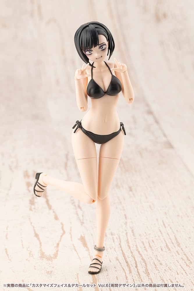 Kotobukiya JK059 1/10 Customized Face & Decal Set Vol.6 [Designed by Amaai] (Sousai Shojo Teien) - BanzaiHobby