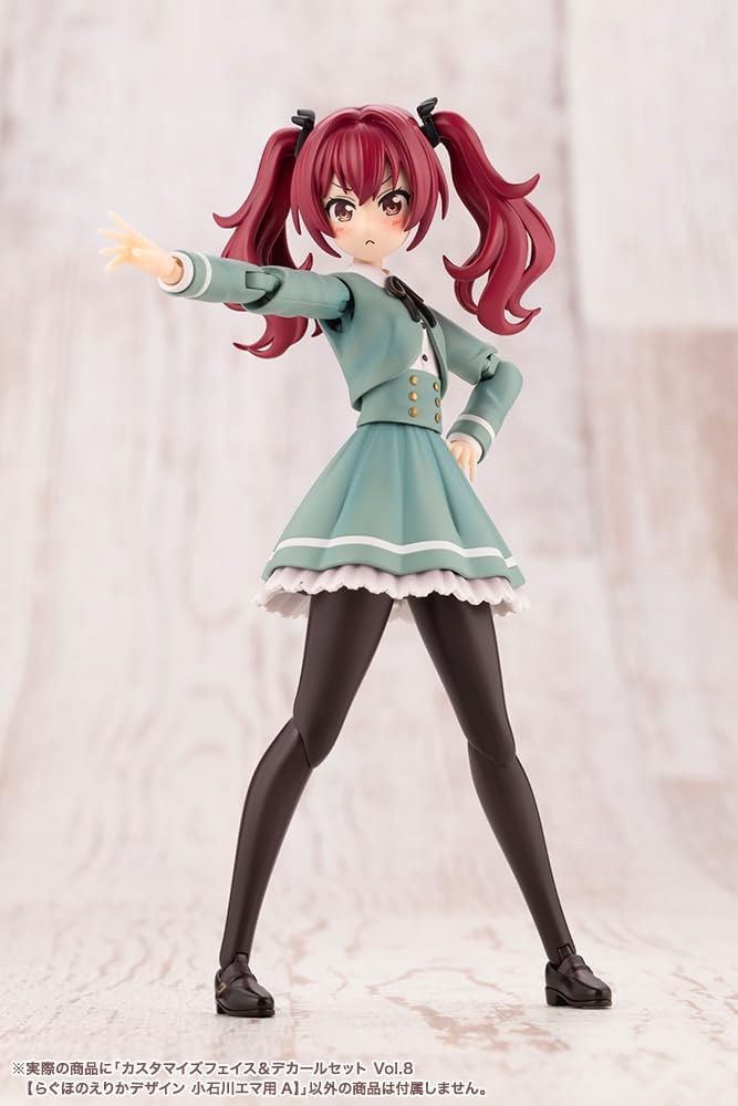 Kotobukiya JK072 1/10 Customized Face & Decal Vol.8 for Emma Koishikawa A (Sousai Shojo Teien)