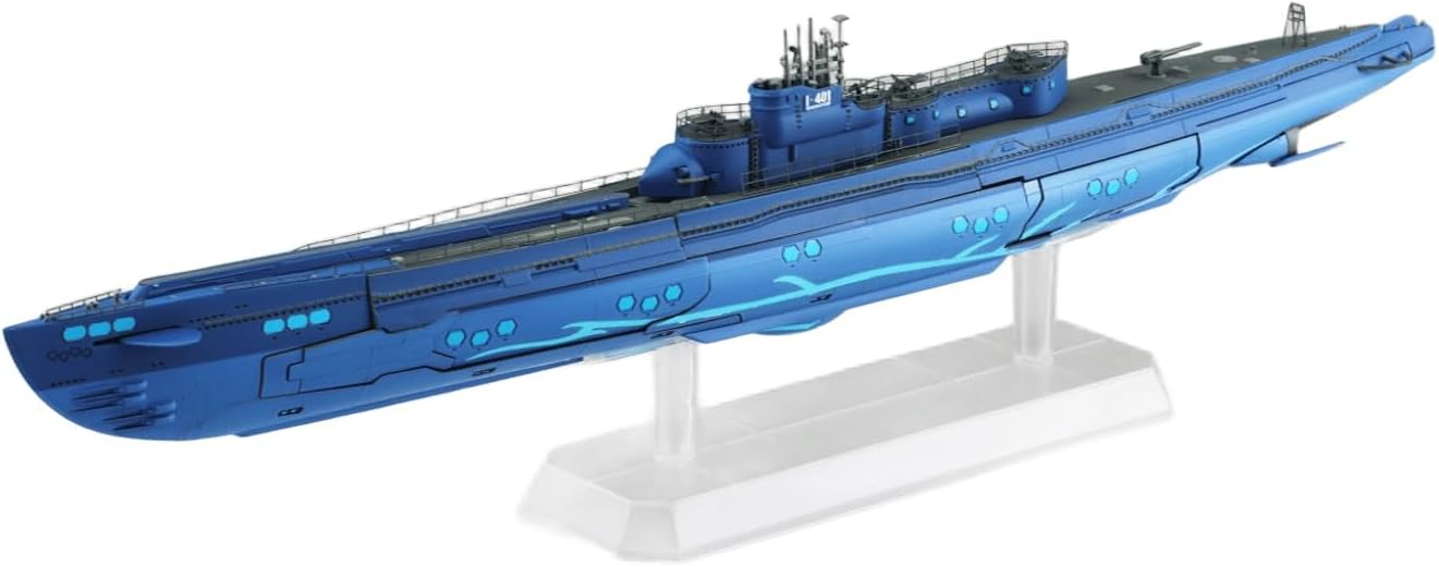 Aoshima 1/350 Arpeggio of Blue Steel - Ars Nova Blue Steel Submarine I-401 - BanzaiHobby