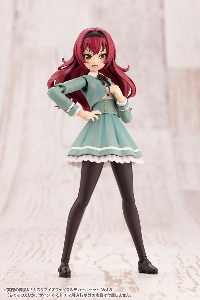 Kotobukiya JK072 1/10 Customized Face & Decal Vol.8 for Emma Koishikawa A (Sousai Shojo Teien)