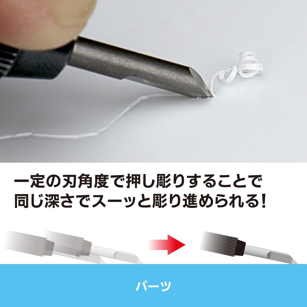 GodHand GH-BBS-05-90 Bit Blade Triangular Knife Set of 4 - BanzaiHobby