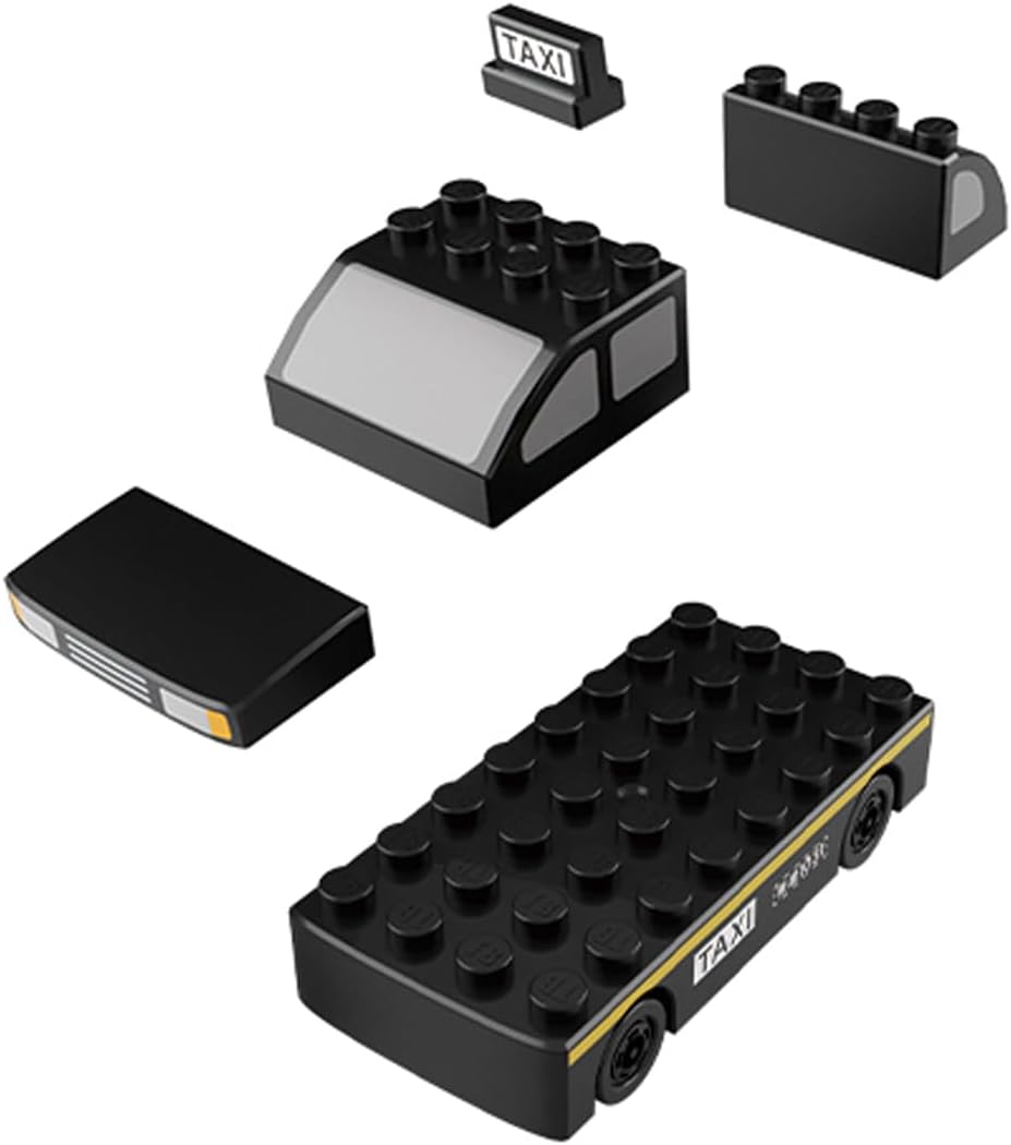 Tomica Plarail Block Taxi