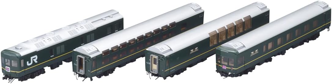 [PO JUL 2024] TOMIX HO Gauge JR 24 Series 25 Twilight Express Basic Set HO-9109 Model Train Passenger Car - BanzaiHobby