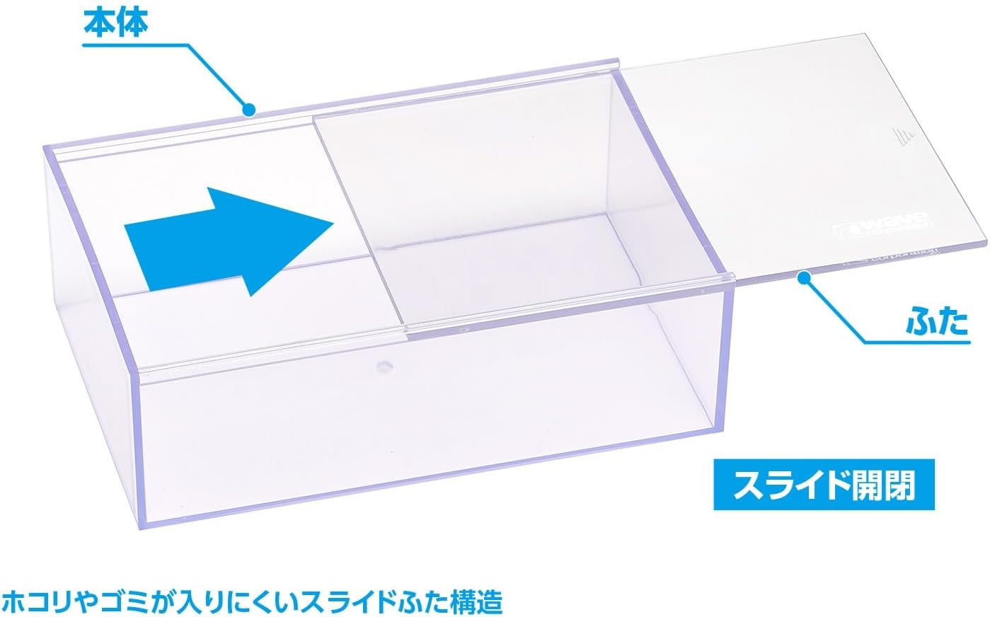 Wave HT440 HG Multi-Storage Case - BanzaiHobby