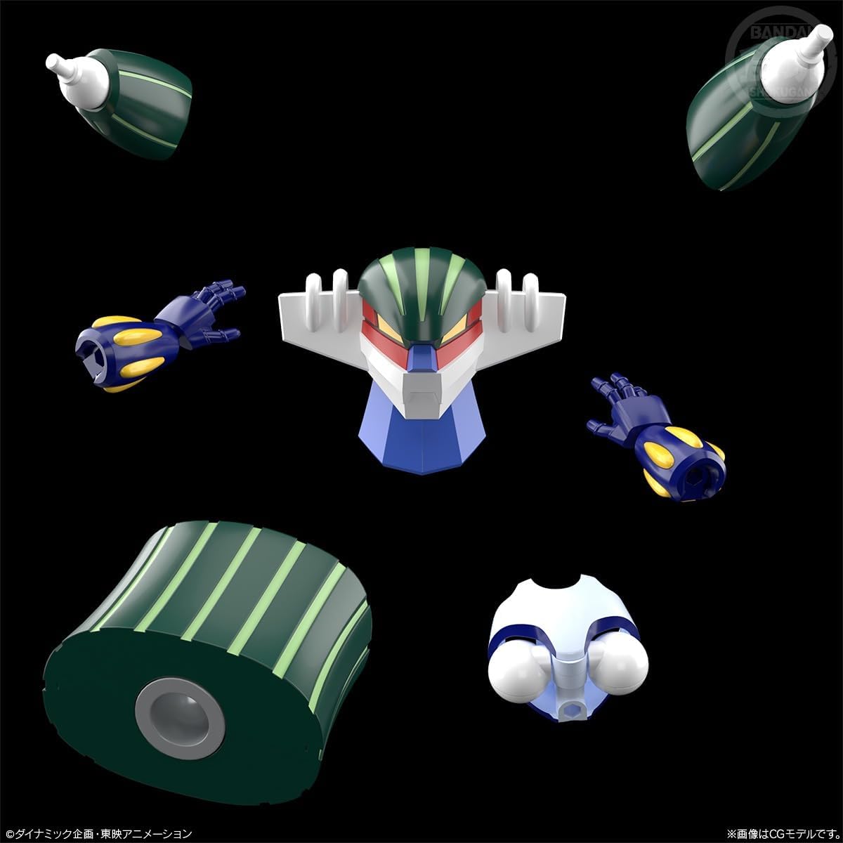 Bandai SMP (SHOKUGAN MODELING PROJECT) Steel Jeeg - BanzaiHobby