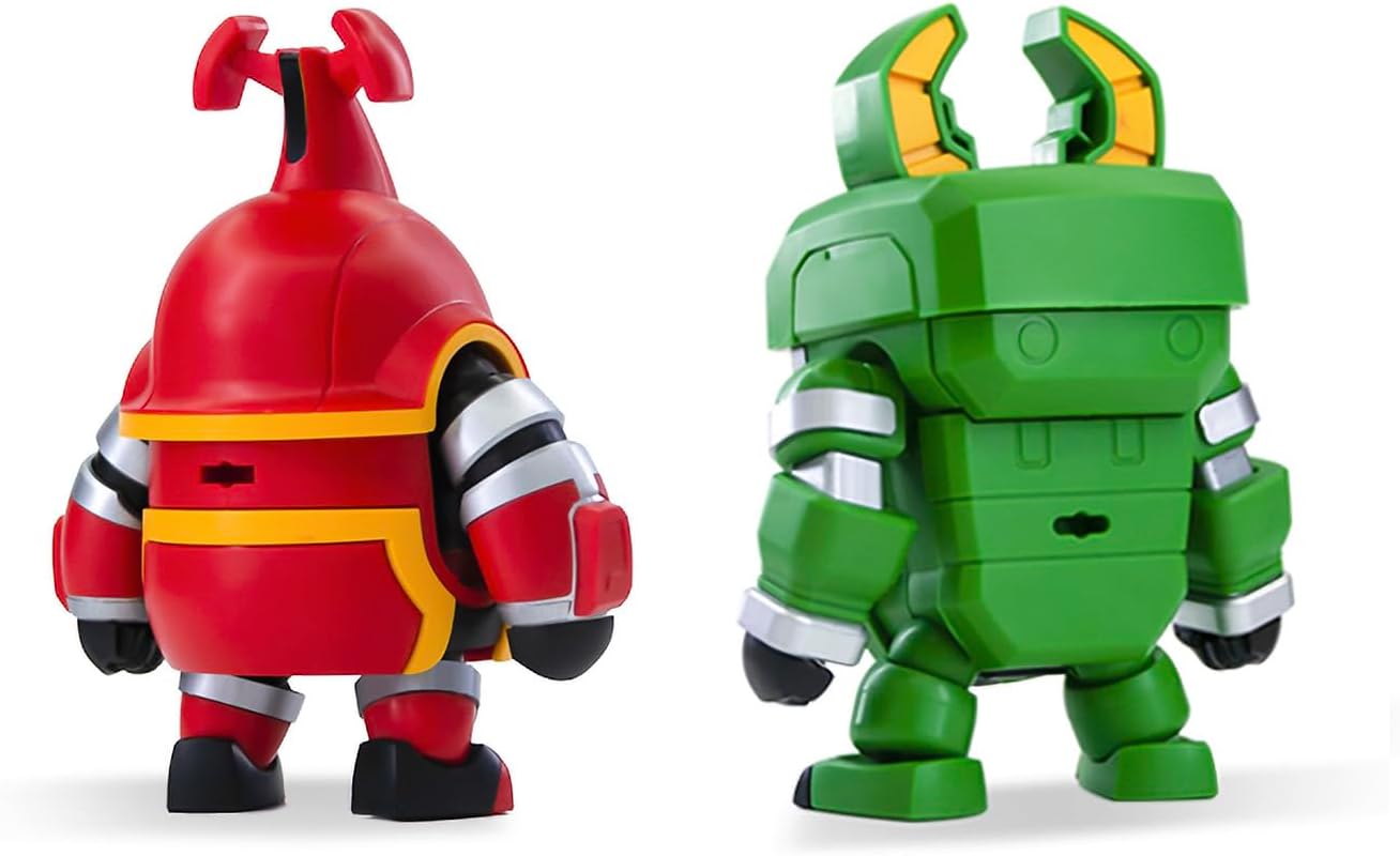 Wave KM-141 QOSMOS Series Bee Robo Kabutack & Kuwagiro Set