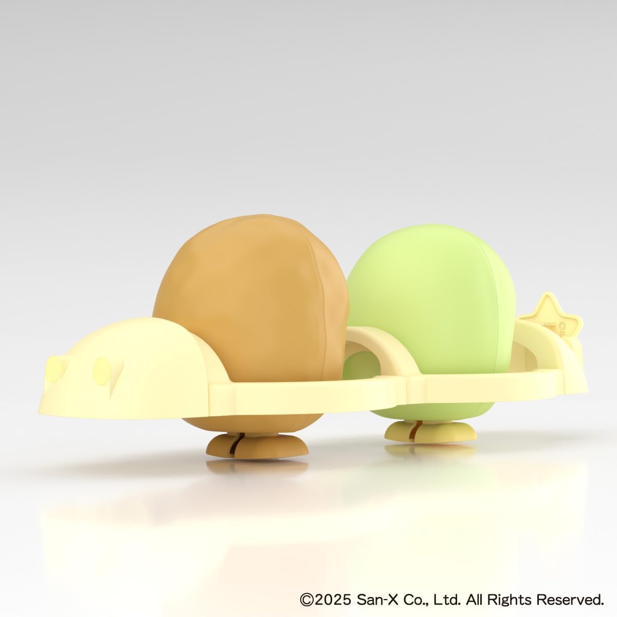 Aoshima RakuPla Sumikkogurashi SU-07 Penguin and Tonkatsu - BanzaiHobby