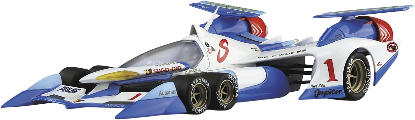 Aoshima 1/24 Cyber Formula 08 ν Asurada AKF-0/G (Lifting Turn Mode) - BanzaiHobby
