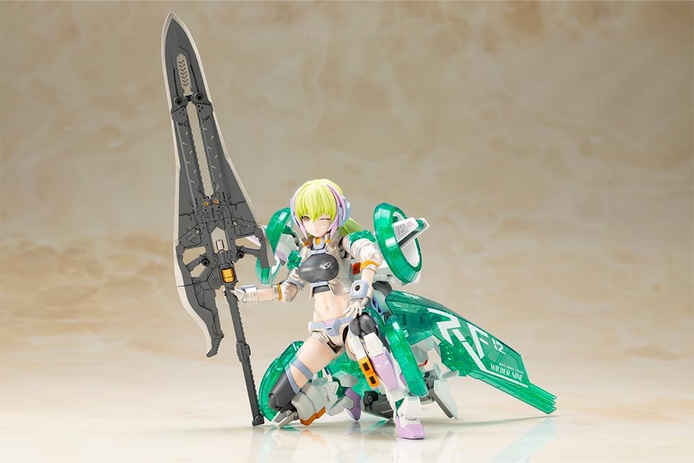 Kotobukiya FG186 Frame Arms Girl Wilber Nine Beryl Armor Custom - BanzaiHobby
