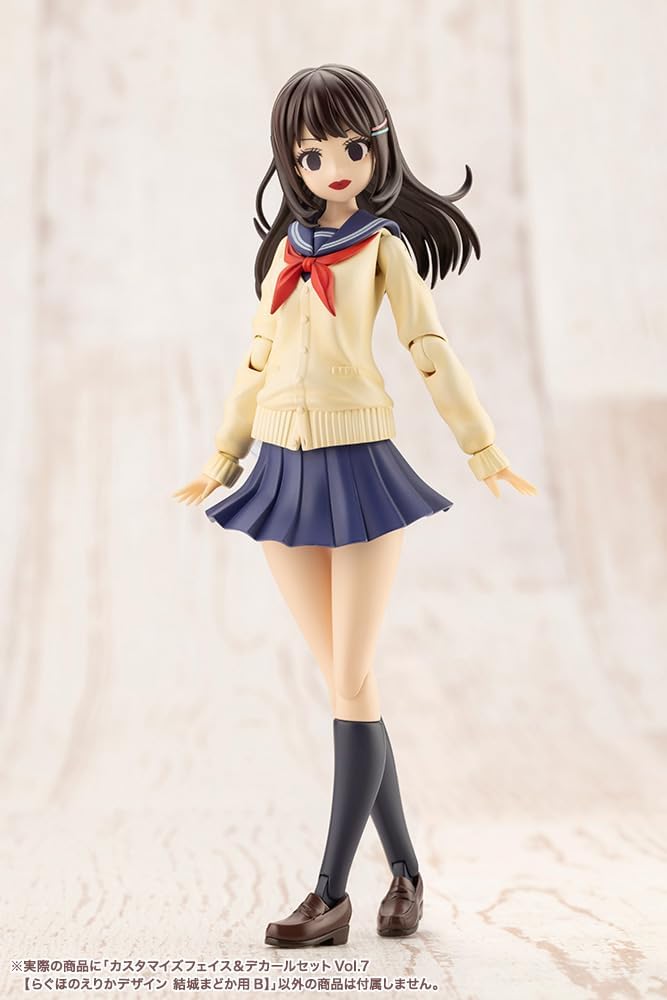 Kotobukiya JK065 1/10 Customized Face & Decal Set Vol.7 [Designed By Raguhonoerika For Madoka Yuki B] (Sousai Shojo Teien) - BanzaiHobby