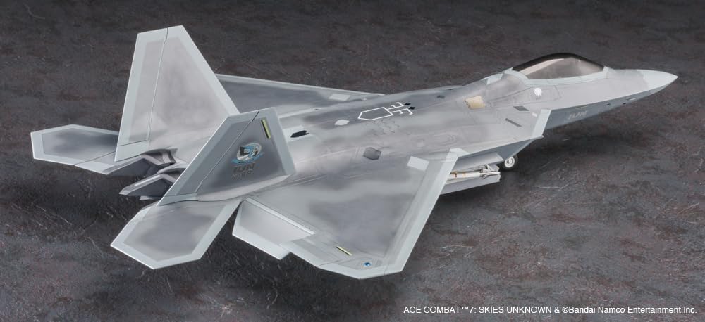 Hasegawa SP571 1/48 Ace Combat 7 Skies Unknown F-22 Raptor Moebius 1 (IUN) - BanzaiHobby