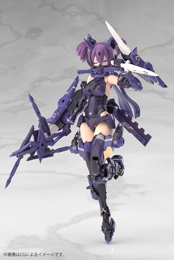 Kotobukiya KP839 Megami Device Asra Ninja Kaname Shadow Edition Full Package