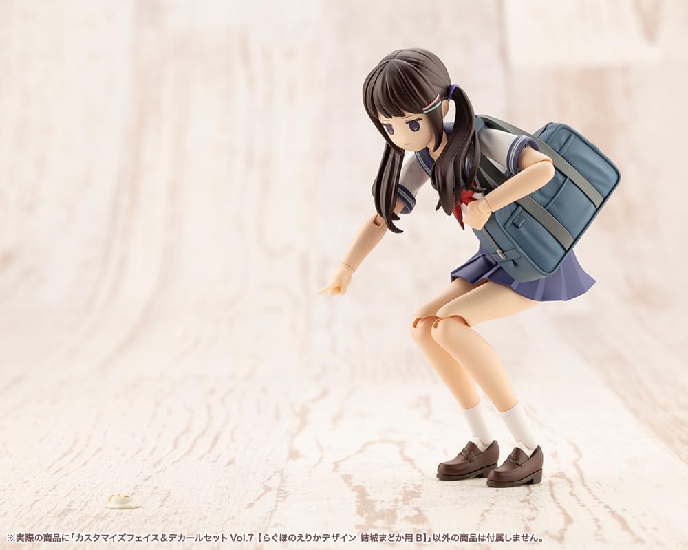Kotobukiya JK065 1/10 Customized Face & Decal Set Vol.7 [Designed By Raguhonoerika For Madoka Yuki B] (Sousai Shojo Teien) - BanzaiHobby