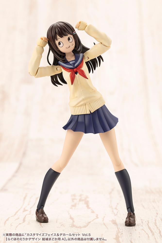 Kotobukiya JK058 1/10 Customized Face & Decal Set Vol.5 [Designed by Erika Raguho For Madoka Yuki A] (Sousai Shojo Teien) - BanzaiHobby