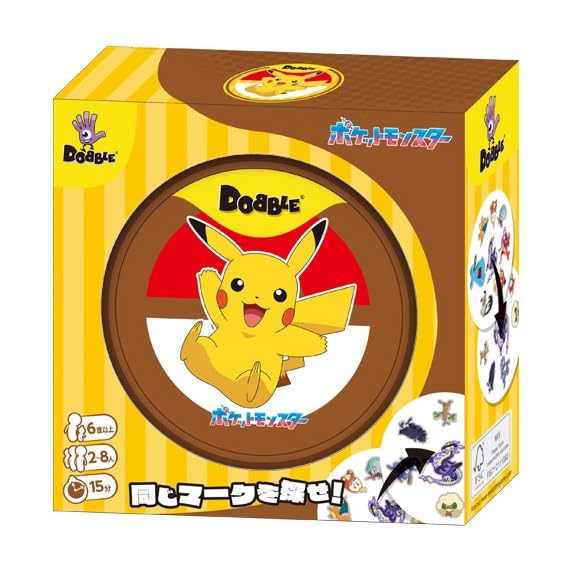 Doble Pokémon (2-8 jugadores, 15 minutos, a partir de 6 años) - BanzaiHobby