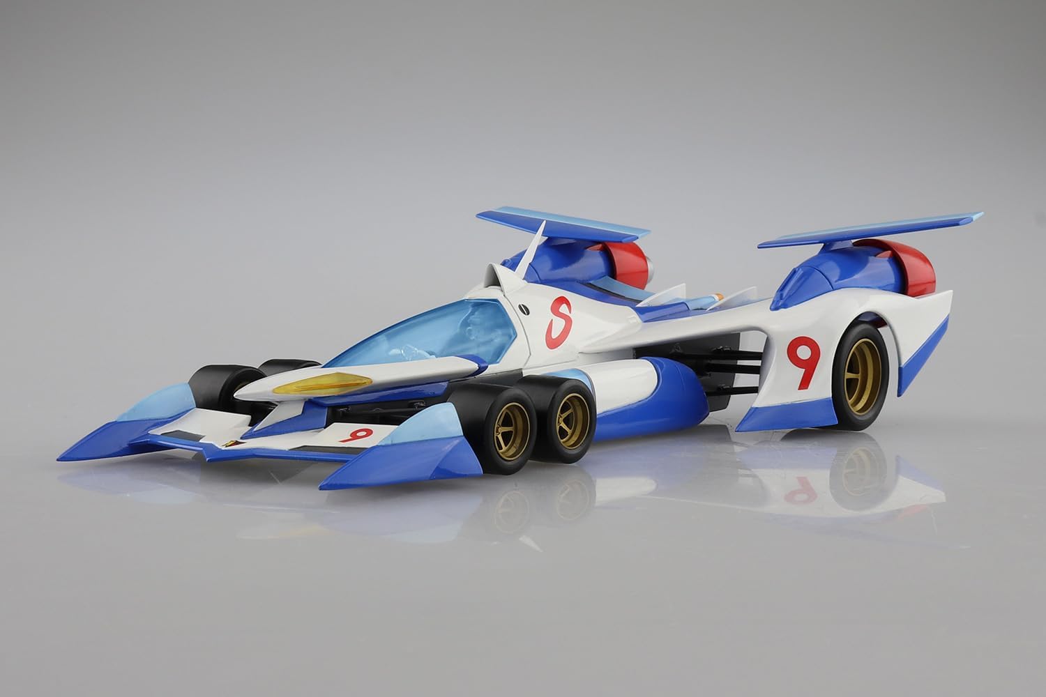 Aoshima 1/24 Cyber Formula 01 ν Asurada AKF-0 - BanzaiHobby