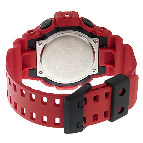CASIO カシオ G-SHOCK ジーショック Gショック 腕時計 時計 メンズ アナログ デジタル アナデジ スポーツ レッド 赤 ブラック 黒 GA-700-4A [並行輸入品]