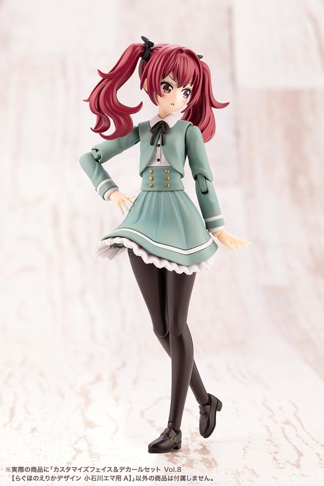 Kotobukiya JK072 1/10 Customized Face & Decal Vol.8 for Emma Koishikawa A (Sousai Shojo Teien)