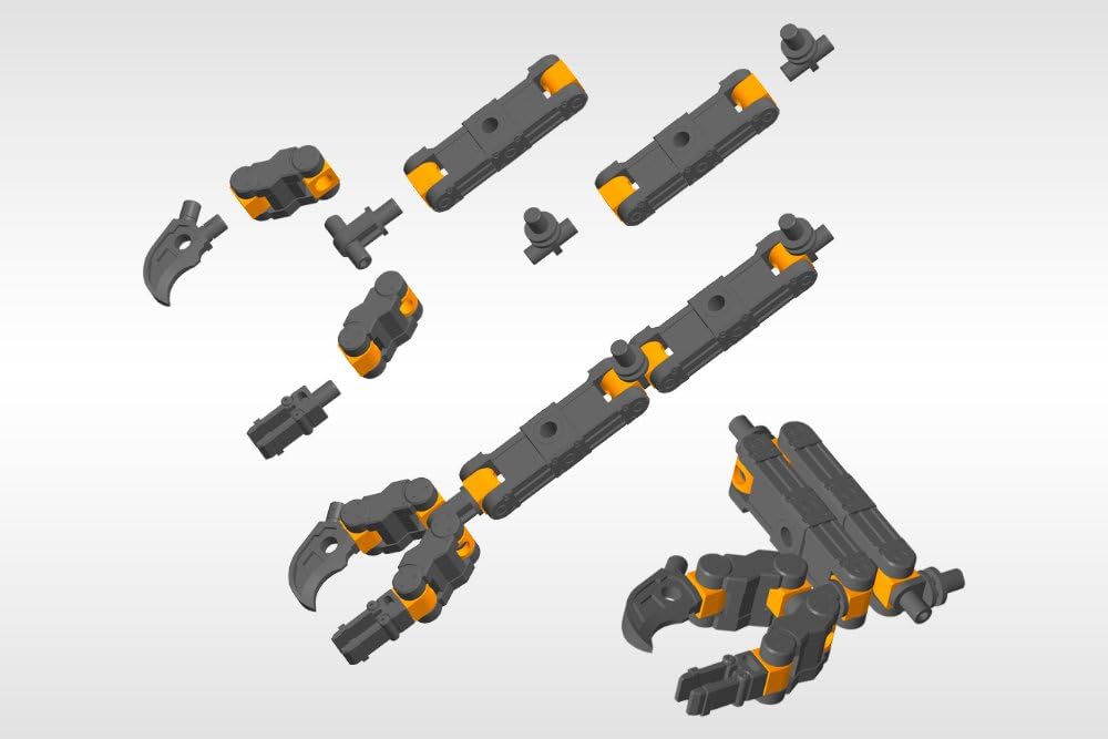 Kotobukiya MJ02Y M.S.G Modeling Support Goods, Mecha Supply 02 Flexible Arms Type B
