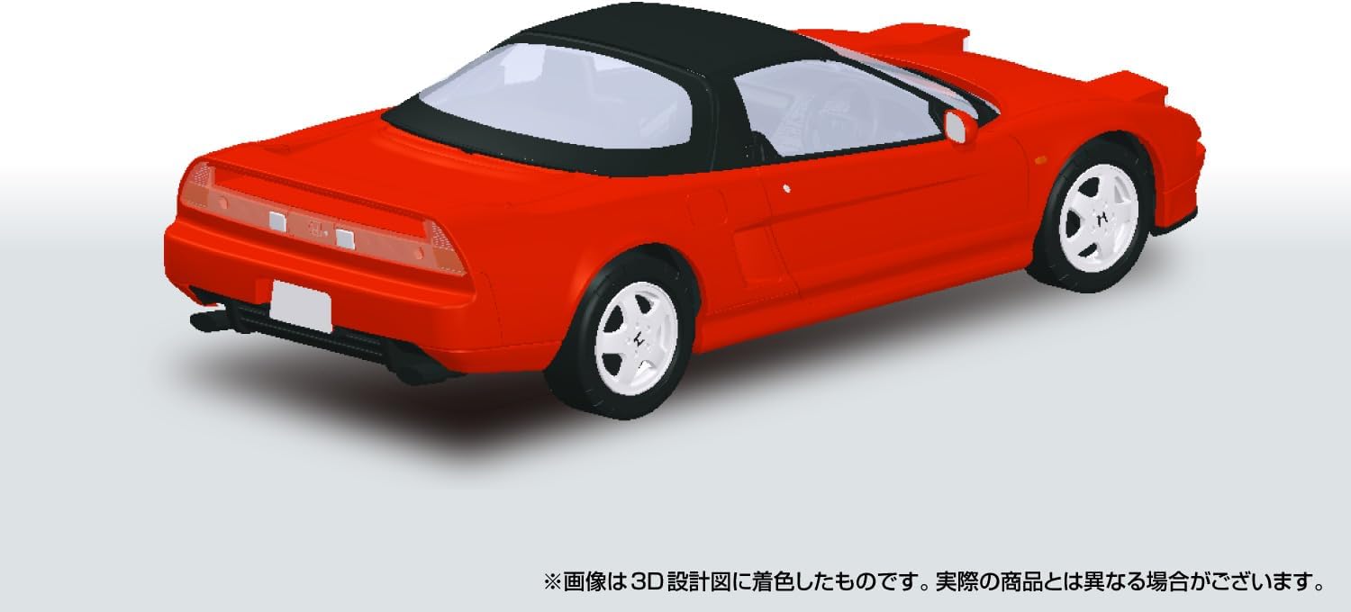 Aoshima 1/32 RakuPla Snap Kit No.19-FR Honda NA1 NSX (Formula Red)