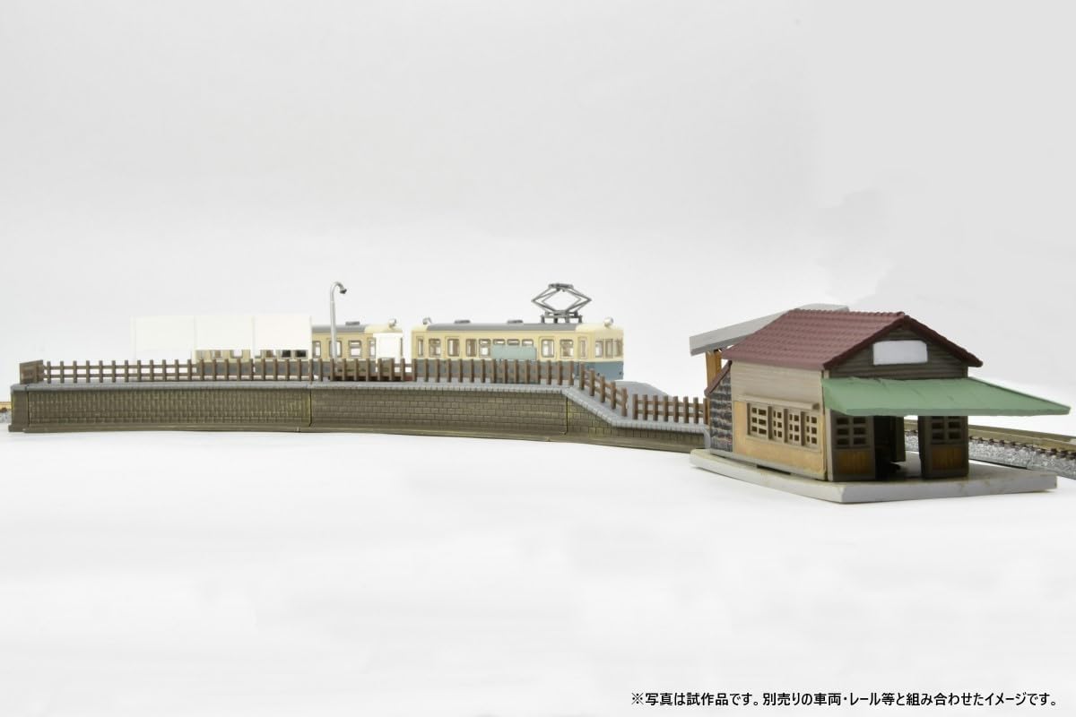 TOMYTEC Building Collection 060-2 Station E2 Curve Platform Inside (Compatible with C280)