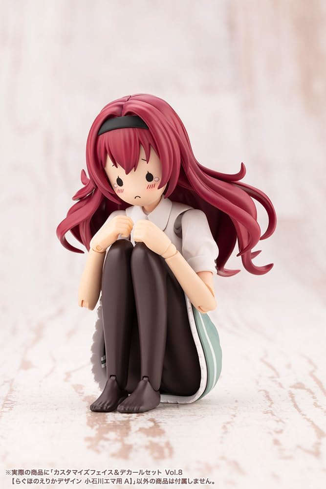 Kotobukiya JK072 1/10 Customized Face & Decal Vol.8 for Emma Koishikawa A (Sousai Shojo Teien)