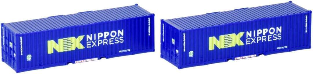 TOMIX 3309 N Gauge U46A-30000 Container (NX Nippon Express, Navy, 2 Pieces)