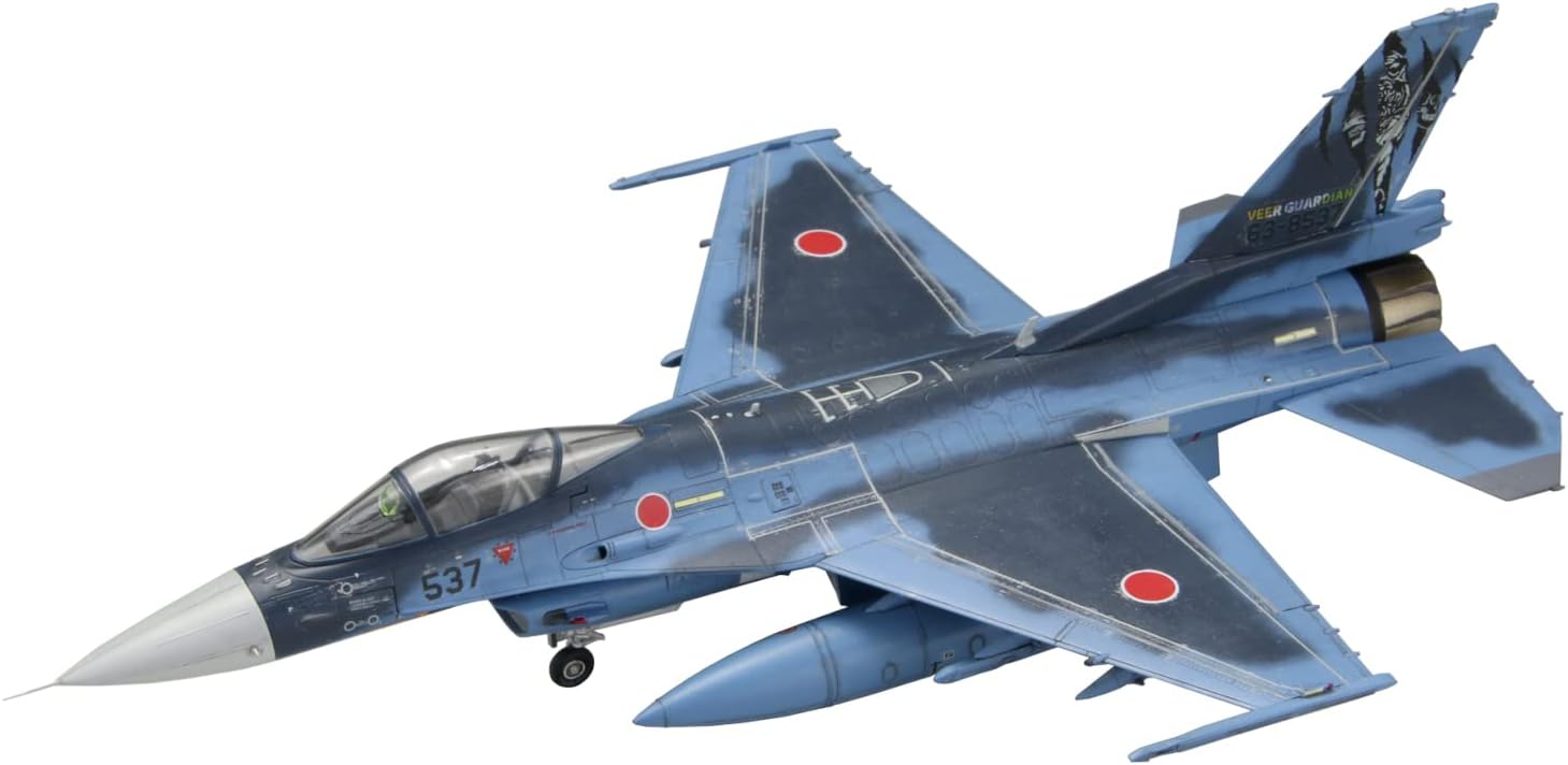 72848 1/72 Air Self-Defense Force F-2A Fighter Airplane Via Guardian 23