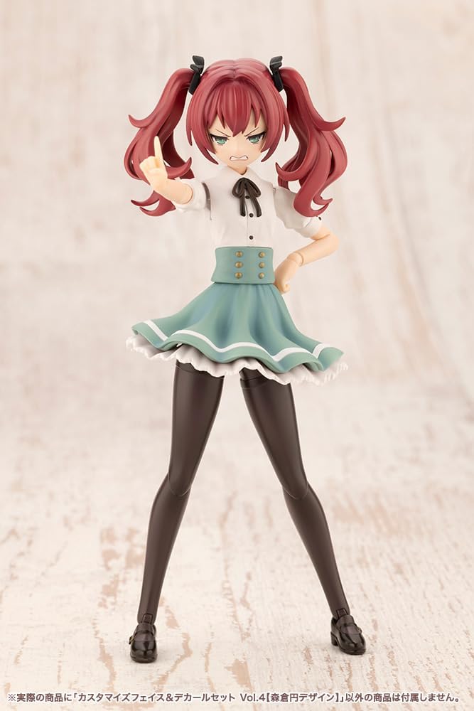 Kotobukiya JK057 1/10 Customized Face & Decal Set Vol.4 [Designed by En Morikura] (Sousai Shojo Teien) - BanzaiHobby