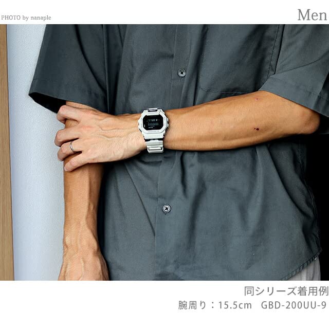 [カシオ] G-SHOCK ジースクワッド GBD-200 シリーズ クオーツ メンズ 腕時計 GBD-200UU-9DR [並行輸入品]