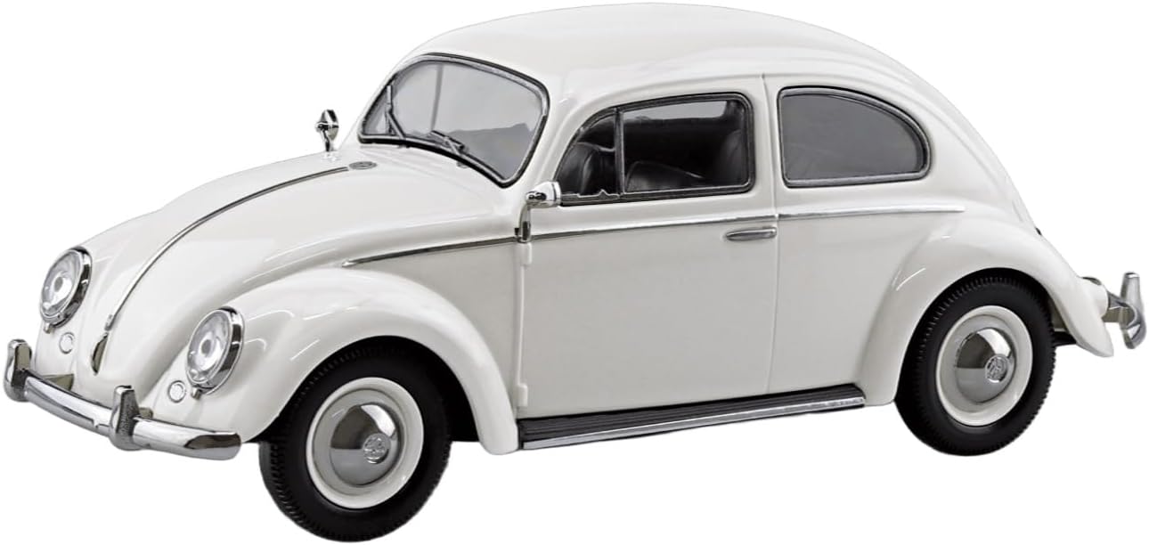 Aoshima 1/32 RakuPla Snap Kit No.20-PW Volkswagen Beetle (Pearl White)