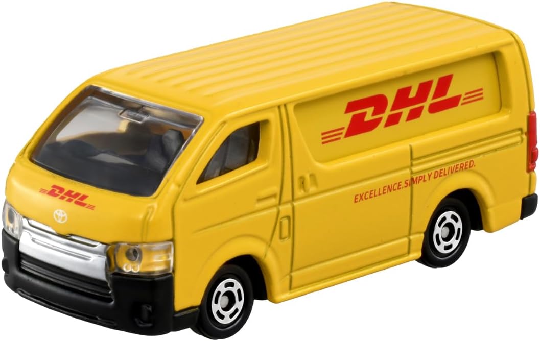 Tomica 102 DHL Delivery Truck - BanzaiHobby