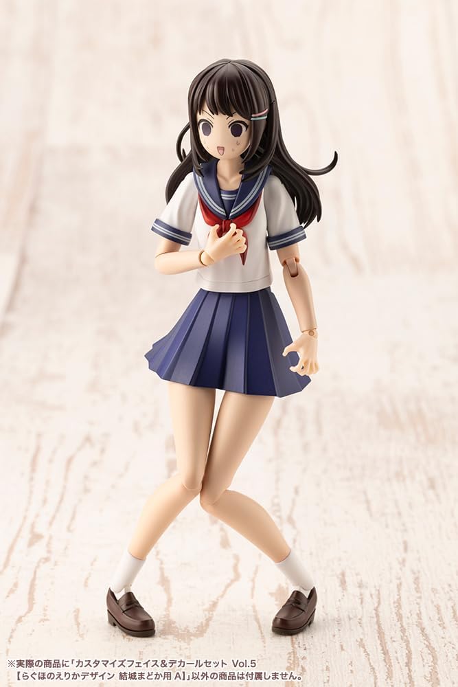 Kotobukiya JK058 1/10 Customized Face & Decal Set Vol.5 [Designed by Erika Raguho For Madoka Yuki A] (Sousai Shojo Teien) - BanzaiHobby