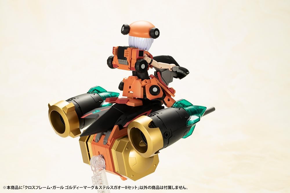 Kotobukiya CG010 GaoGaiGar Cross Frame Girl Goldie Marg & Stealth Gao II Set - BanzaiHobby