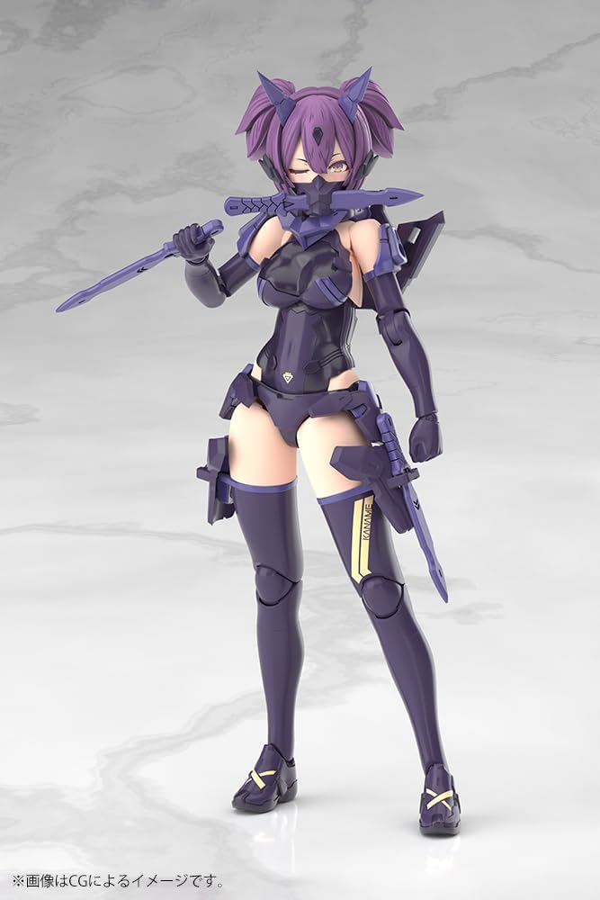 Kotobukiya KP839 Megami Device Asra Ninja Kaname Shadow Edition Full Package