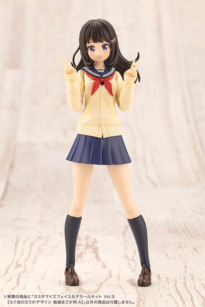 Kotobukiya JK058 1/10 Customized Face & Decal Set Vol.5 [Designed by Erika Raguho For Madoka Yuki A] (Sousai Shojo Teien) - BanzaiHobby