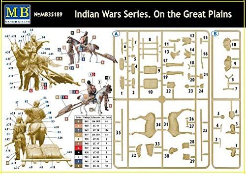 Master Box MSB35189 1/35 Indian Wars Series: On the Great Plains