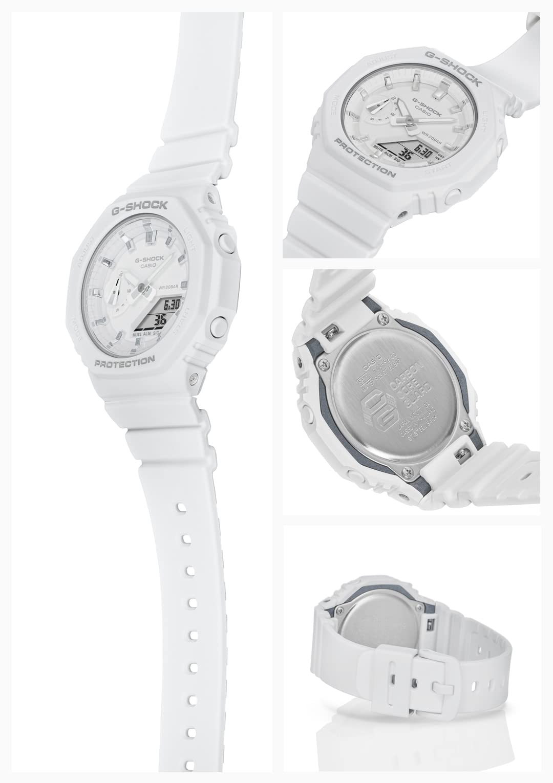 [カシオ] 腕時計 ジーショック 【国内正規品】ミッドサイズモデル GMA-S2100-7AJF レディース ホワイト - BanzaiHobby
