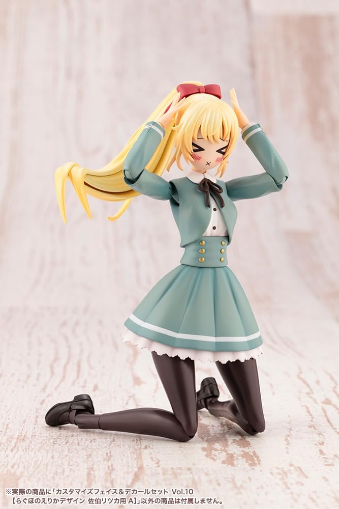 Kotobukiya JK074 1/10 Customized Face & Decal Set Vol.10 for Ritsuka Saeki A (Sousai Shojo Teien)