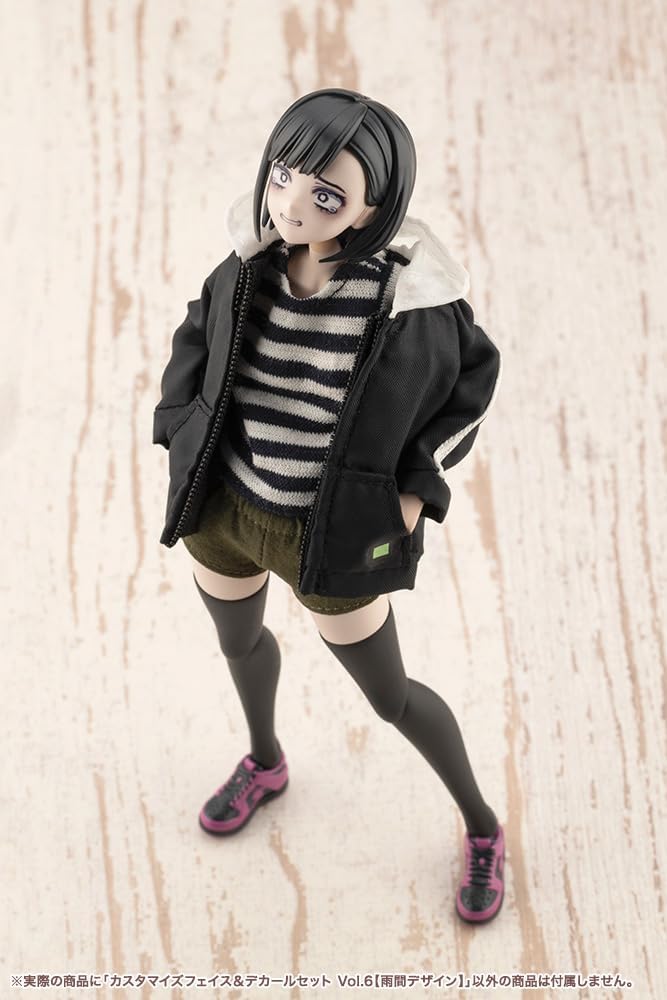 Kotobukiya JK059 1/10 Customized Face & Decal Set Vol.6 [Designed by Amaai] (Sousai Shojo Teien) - BanzaiHobby