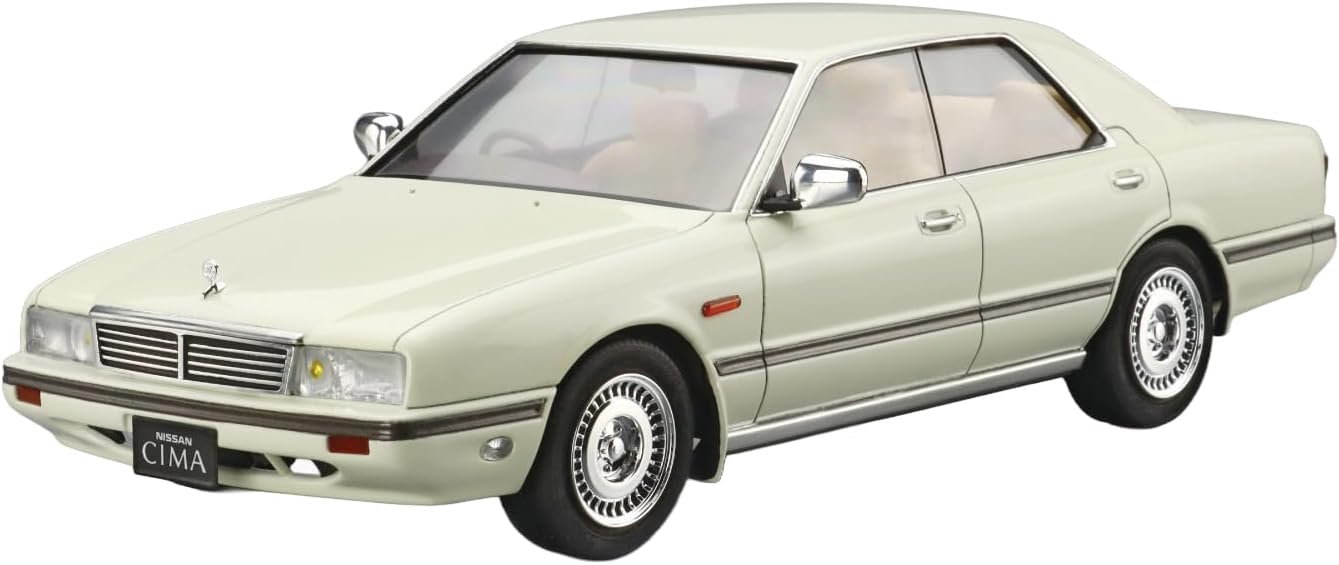 Aoshima 1/24 The Model Car No. 31 Nissan Y31 Cima Type II Limited '90