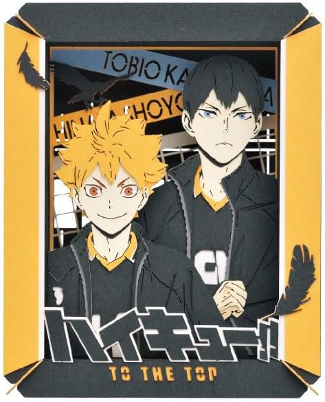 Ensky PT-171X Paper Theater PT-171X Haikyu PT-171X Hinata Shoyo and Kageyama Tobio - Paper Theater