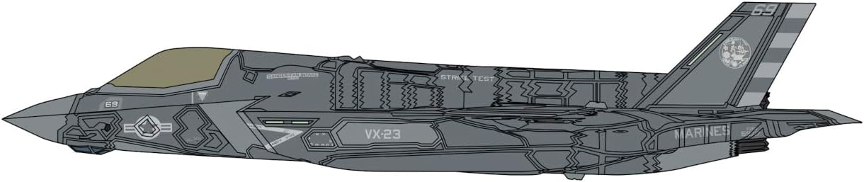 Hasegawa 02488 1/72 F-35 Lightning II (B Version) U.S.NAVY VX-23 Test of taking off and landing on KAGA - BanzaiHobby