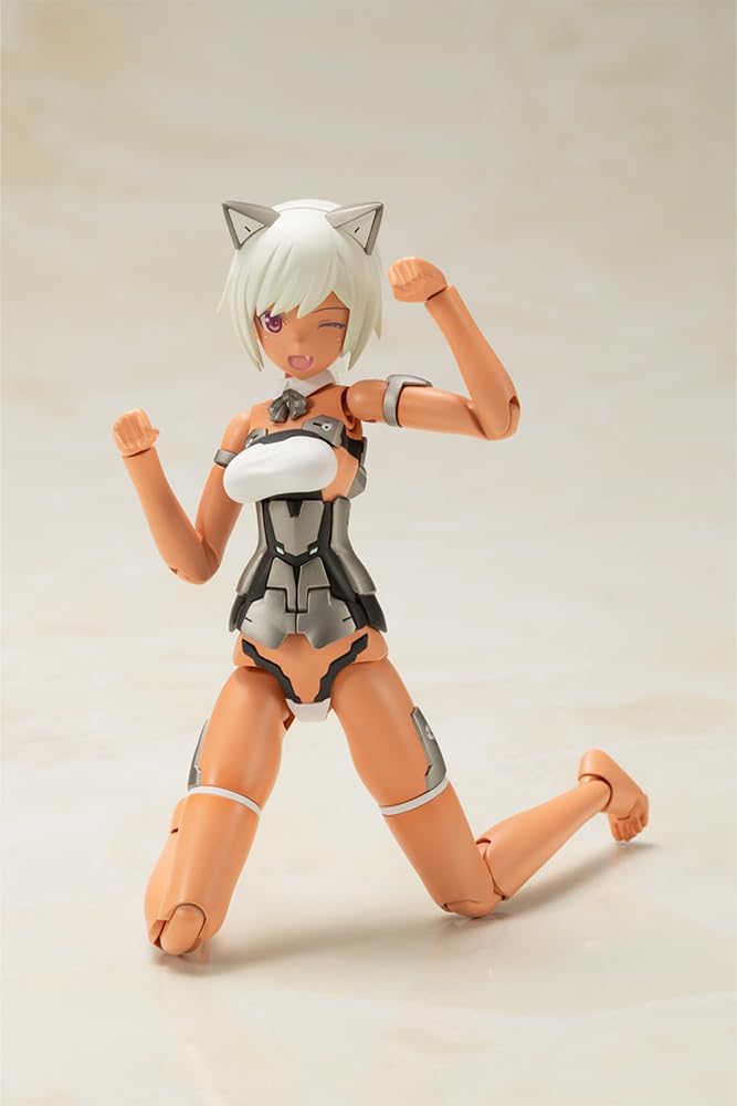 Kotobukiya FG141 Frame Arms Girl Laetitia Silver Version - BanzaiHobby