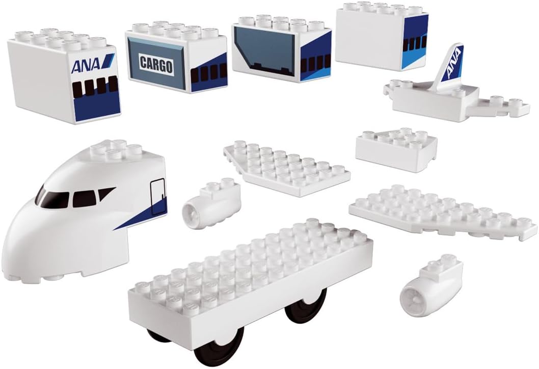 Tomica Plarail Block ANA Airport Set