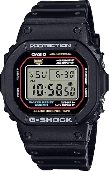 [カシオ] 腕時計 ジーショック Iconic Styles DW-5600RL-1 メンズ ブラック 初代G-SHOCKカラー [並行輸入品]