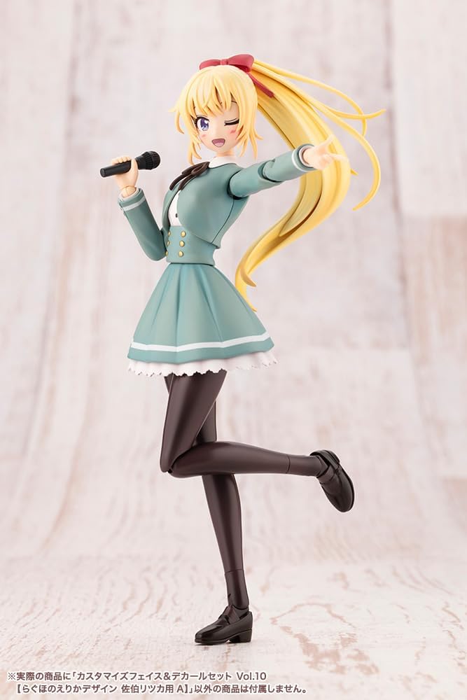 Kotobukiya JK074 1/10 Customized Face & Decal Set Vol.10 for Ritsuka Saeki A (Sousai Shojo Teien)